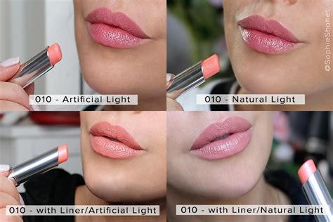 Dior Lip Glow 最新系列上咀顏色 Try On & Swatch 